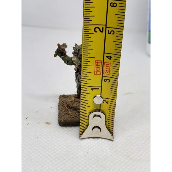 Ogre Warrior With With White Feathers Shelf Sitter Mini Statue Home Décor - Picture 8 of 12